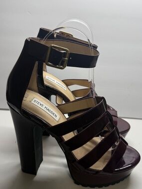 Steve Madden Groove- Wine red